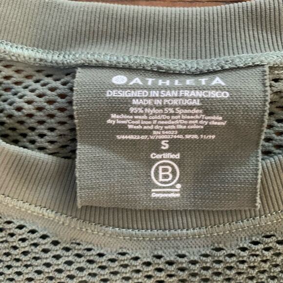 Olive Green Sleeveless Women's Top - Picture 4 of 5